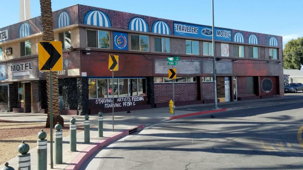 Travelers Bed & Breakfast Hostel Las Vegas Dış mekan fotoğraf